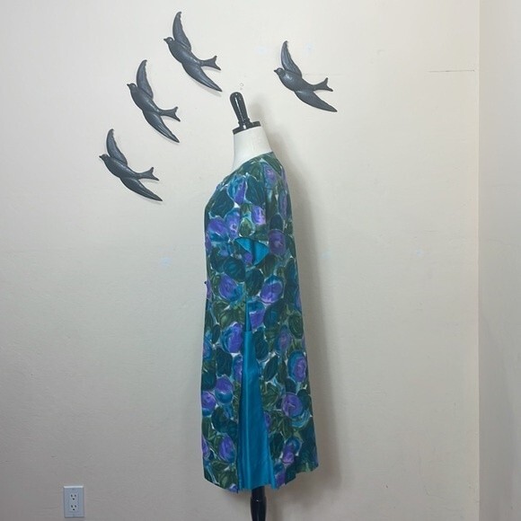 VINTAGE Polynesian Casuals For McInerny Honolulu Hawaiian Maxi Dress Muumuu - Picture 7 of 13